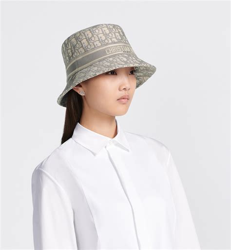 Dior Oblique Small Brim Bucket Hat